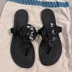 Tory Burch Dark Brown Women's Miller Sandals